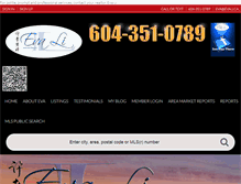 Tablet Screenshot of evali.ca